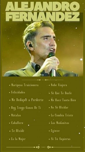 Loco - Alejandro Fernández 2024 MIX Grandes Exitos #shorts #alejandrohernandez #2024 #musica