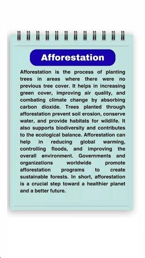 🔴 Afforestation Essay | Afforestation Easy Essay | Essay On Afforestation