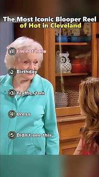 The Most Iconic Blooper Reel of Hot in Cleveland. #funny #celebrity #bettywhite