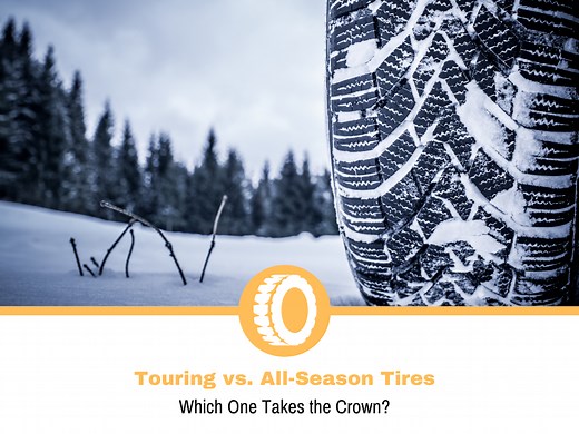 What's the Difference: Touring vs. All-Season Tires | Tire Hungry