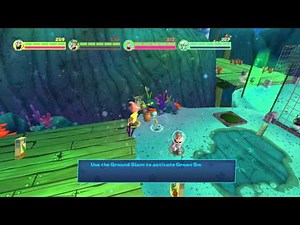 Spongebob Squarepants: Plankton's Robotic Revenge - Part 01 (4 Player)
