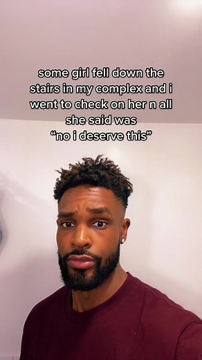 Girl Falling Down Stairs Incident