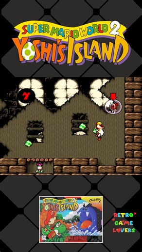 Remember the Baby Mario screams in Yoshi's Island? 😆 #retrogaming