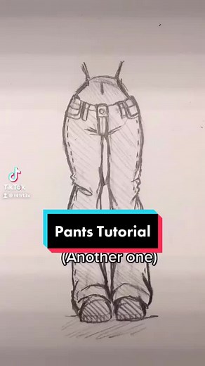 Pants tutorial :) #fyp #drawing #art