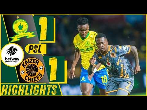 Mamelodi Sundowns vs Kaizer Chiefs All Goals & Extended Highlights | Premier Soccer league 2025/26