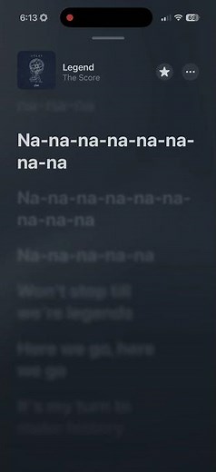 Legend | The Score | Synchrony | Apple Music Lyrics