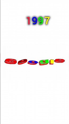 Evolution of Google logo | 1997 ~ 2024 #google #evolution