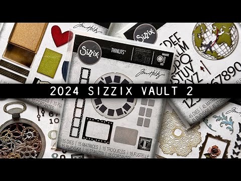Tim Holtz Sizzix Vault No.2 Collection (2024)