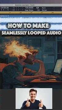 Make Seamlessly Looped Audio for Videos in Seconds | Quick Tutorial #shorts