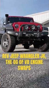 AEV's Legendary V8 Jeep Wrangler JK. The OG of Jeep V8 Engine Swaps!