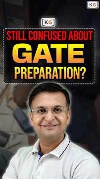 GATE Prep Mistake Most Students Make 😳 (Fix It)