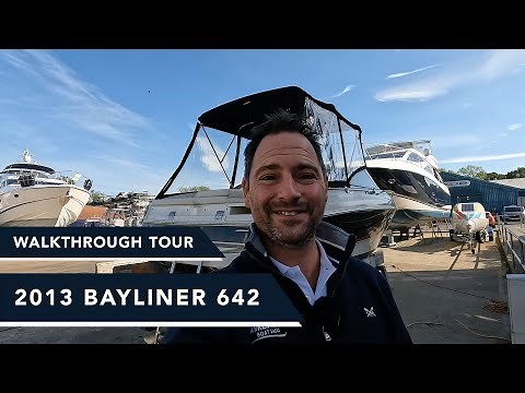 Bayliner 642 - Walkthrough Tour - £37K superb example of a Cuddy Cabin boat with a new engine!