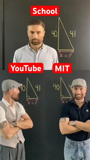 School? YouTube? or MIT? #math #mathtricks