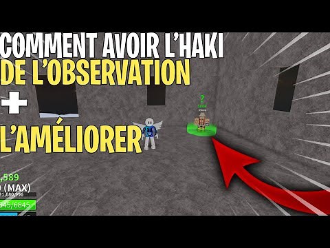 TUTO : COMMENT AVOIR ET AMÉLIORER SON HAKI DE L'OBSERVATION SUR BLOX FRUIT