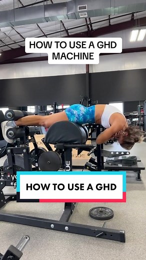 Glute Exercises: How to Use a GHD Machine