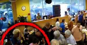 Viral video: Choking 10-month-old baby saved by stranger - WATCH