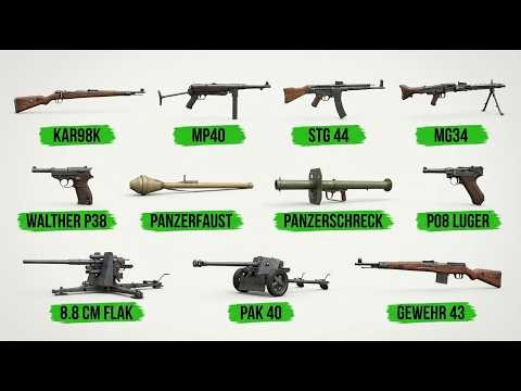 Every German Military Weapon Used in WWII