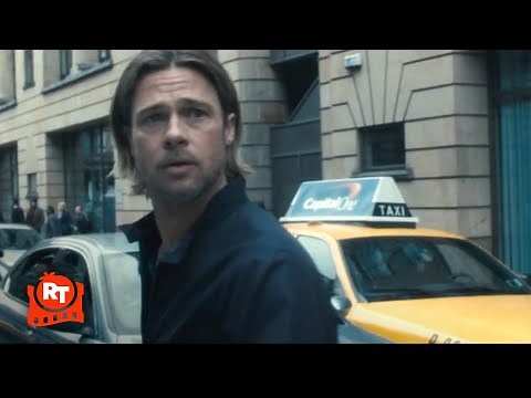 World War Z (2013) - Zombie Outbreak Scene | Movieclips