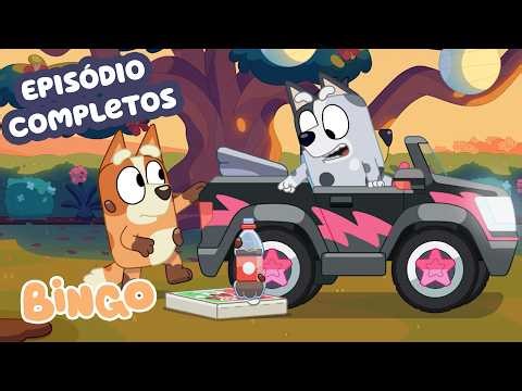 Não suje o carro da Muffin! 🧼🧡 | Caos com a Muffin com episódios completos | Bingo Português Brasil
