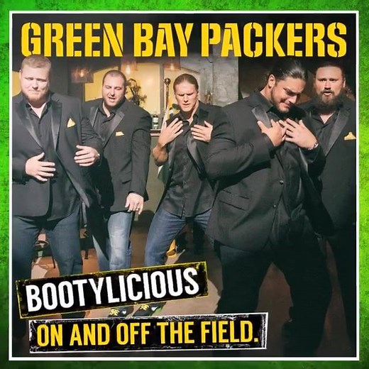 We don’t think you’re ready for this jelly. The Green Bay Packers are #bootylicious. #PitchPerfect2 | Pitch Perfect