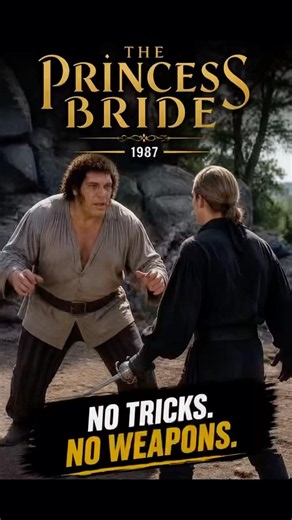 No Tricks. No Weapons. | The Princess Bride (1987) #shorts #movie
