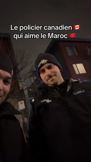 Med Ch on Instagram: "Le policier canadien 🇨🇦 Qui aime le Maroc 🇲🇦 #montreal #morocco #can #canada🇨🇦 #police"