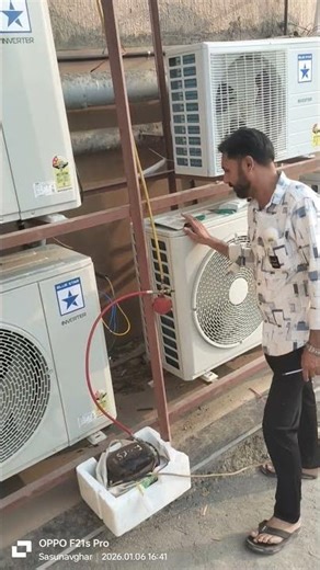 #ac #service #airconditioner #gas #leak