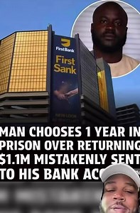 Man Keeps $1.1M Mistake: Chooses 1 Year Prison Over Returning Cash