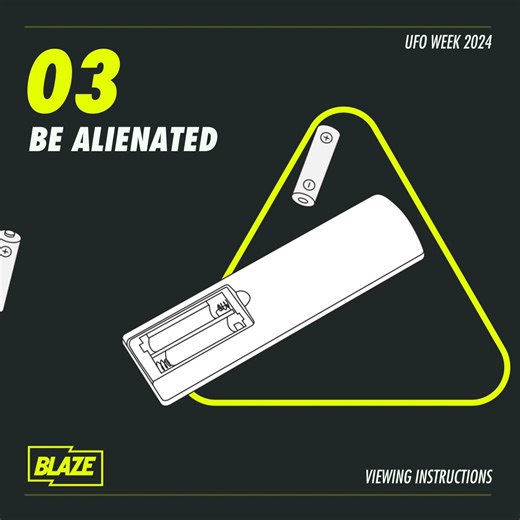 1.4K views | ⚠️ IMPORTANT BLAZE ANNOUNCEMENT ⚠️ #UFOWeek  returns with seven days of extra-televisual shows. From documentaries with real-life close encounters to extraterrestrial investigations, prepare to explore the unknown.  Starting Monday 25th, every night from 8pm  | freesat | Facebook