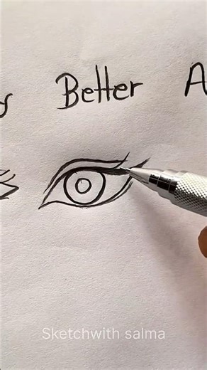 how to draw different eyes #drawing #shorts #art #pov #ytshorts