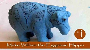 How To Make A Paper Mache Hippo (William The Blue Hippo) • Ultimate Paper Mache