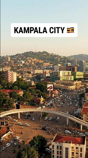 Kampala City 🇺🇬 – The Beautiful Heart of Uganda You Must Visit! #shorts