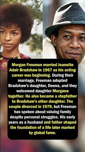 Morgan Freeman’s Early Family Life