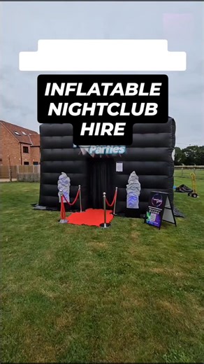 Host the party of the year! Inflatable Nightclub hire. #inflatablenightclubuk #party #gardenparty #goodvibes #birthday | Inflatable nightclub Uk