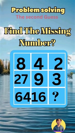 problem solving 62(Find The Missing Number)#problemsolving #mathlogical #maths #findthemissingnumber