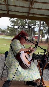 If you guys liked my video of the cute little spider scaring me as it climbed up my microphone and into my microphone holder, then you might like this footage of me filming it a few minutes beforehand. Set to the music of Benny Hill. 😂#mystimayhem #spider #musician #onstage | Mysti Mayhem