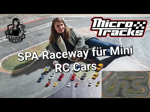 Micro-Tracks SPA-Raceway wet für Mini-Z