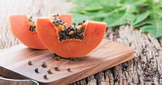 La recette originale du gâteau moelleux à la papaye de Cyril Lignac