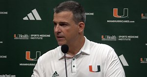 Mario Cristobal states his case for Miami to make the College Football Playoff over the SEC as an at-large bid