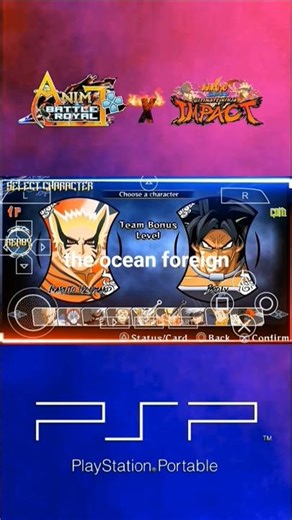 Anime Battle Royale v3 Modpack Naruto Ultimate Ninja Impact - PSP Gameplay 1280p (PPSSPP) #psp