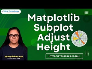 How to adjust subplot height using Matplotlib | Matplotlib Subplot Adjust Height