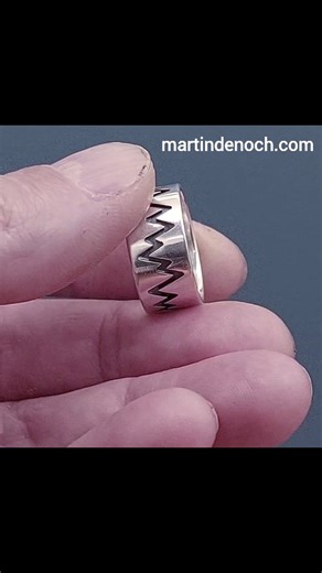 Goldsmith Unique Jewelry on Instagram: "How to make a Sterling Silver ring. From start to the finished piece. . . . #handcraftjewelry #silverring #ididthat #tutorial"
