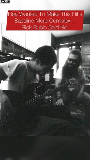 Flea Wanted More, Rick Rubin Said NO! 🤫 #Shorts