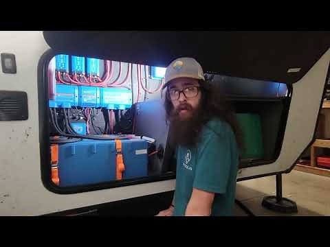 Victron 5th Wheel Solar Installation | Grand Design Momentum RV Solar Install