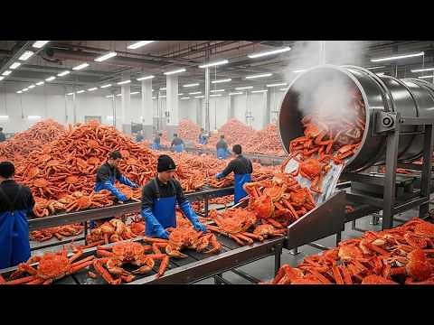 Massive King Crab Catching Operation – Millions of Crabs Are Caught Worth $2 Millions of Dollars