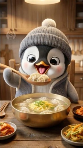 ASMR Dumpling Soup 🥟 Ultimate Cozy Comfort #shorts