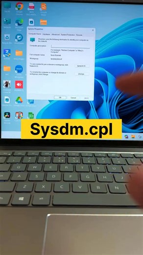 Ilyas Byahatti | PC & Tech Coach on Instagram: "How to set up hostname on windows PC! | #window11 #pctipsandtricks #pctips #reelindia #shorts"