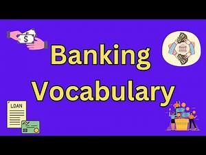 Banking Vocabulary- Banking Terms Vocabulary in English and their meanings #banking #vocabulary