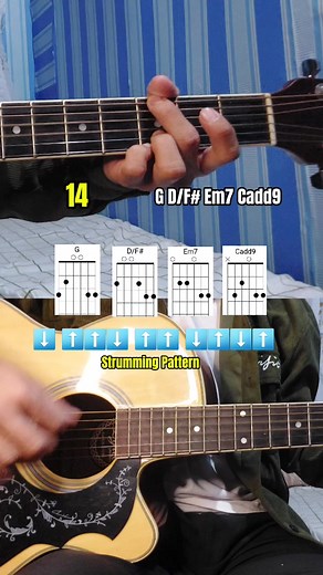 11K views · 109 reactions | 14 by Silent Sanctuary | Chorus | Easy Guitar Chords Watch full video of; 4 Chords 10 love song #reelsfypシ #OPM #lovesongs #harana #fyp #14 #SilentSanctuary | Gitaristang Teacher TV | Facebook