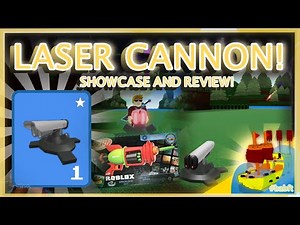 Comprehensive Showcase and Review of BABFT’s New Laser Cannon! #roblox #review #buildaboat #update